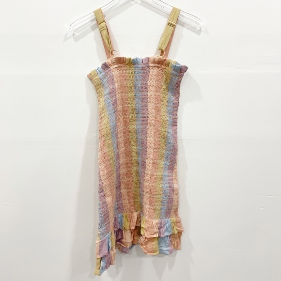 American Eagle Smocked Bodycon Mini Dress XS - Picture 2 of 7